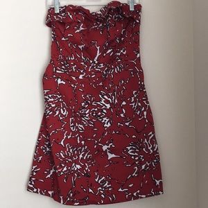 The limited strapless dress, size 8